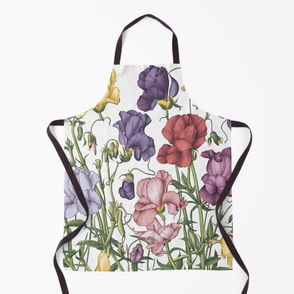 Item preview, Sweet pea embroidery designed and sold by Haji Kamora.