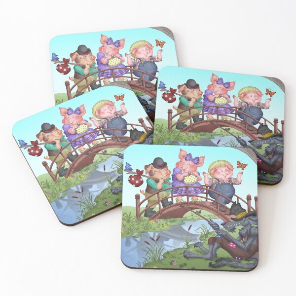 Item preview, Three Little Pigs designed and sold by Christina Wannachaiwong.