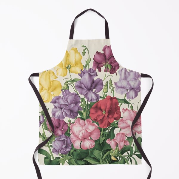 Item preview, Sweet pea embroidery designed and sold by Haji Kamora.