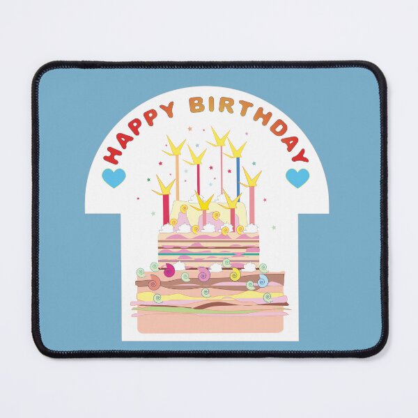 Item preview, Happy Birthday Cake, cute cake designed and sold by mykkonn.