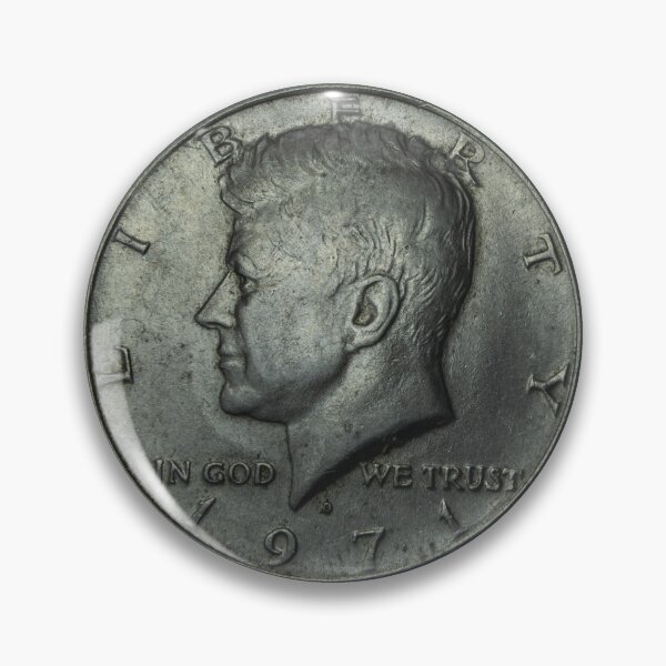 Item preview, Kennedy half dollar - Coin collector numismatic designed and sold by SvarunPogani.