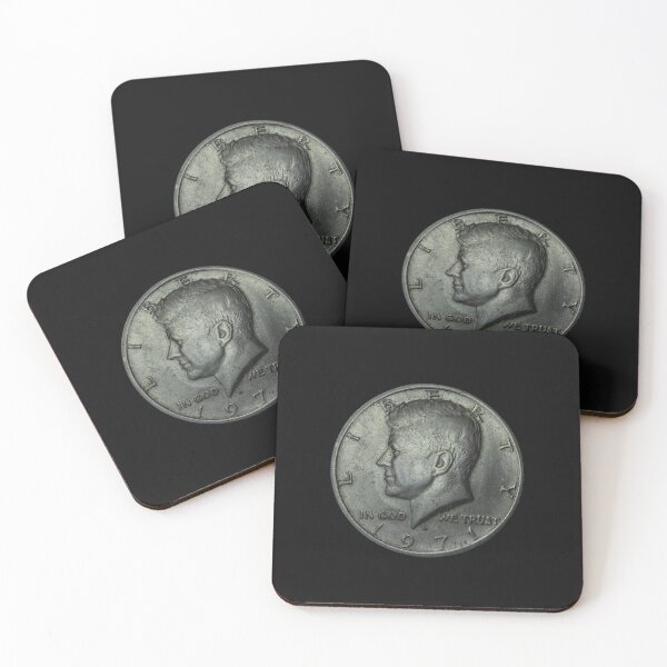 Item preview, Kennedy half dollar - Coin collector numismatic designed and sold by SvarunPogani.