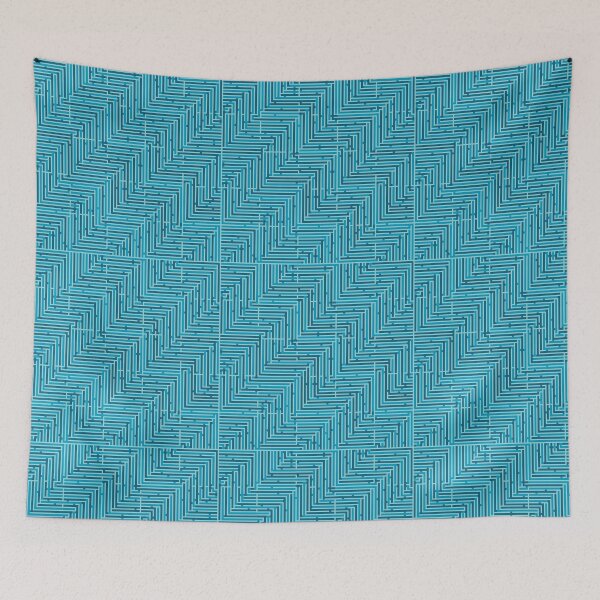 Item preview, Blue Step Maze designed and sold by BartholGraphics.