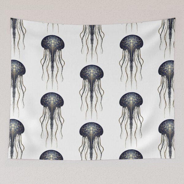 Item preview, Modern Jellyfish designed and sold by CoputerEasel.