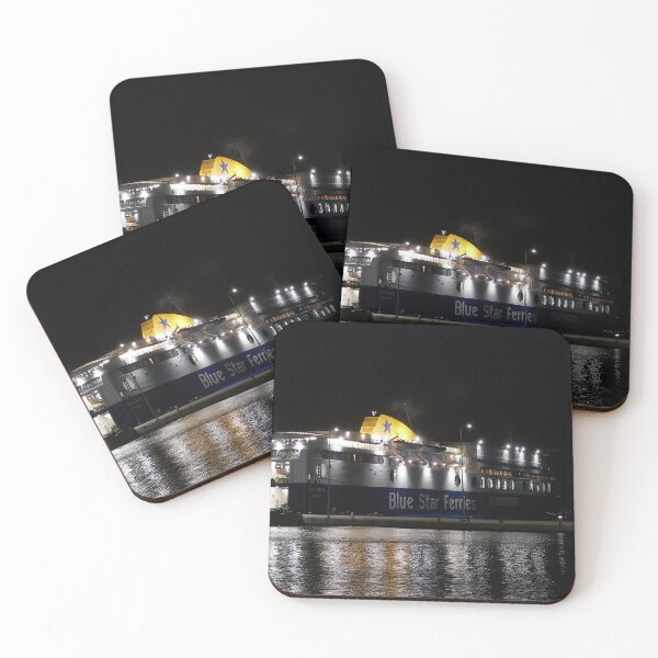 Item preview, Ferry at night, Kos Town designed and sold by paulboizot.