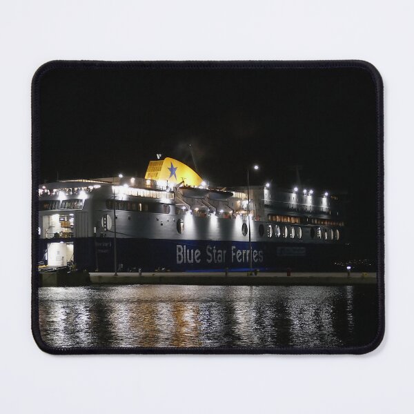 Item preview, Ferry at night, Kos Town designed and sold by paulboizot.
