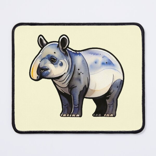 Item preview, The temperament of a tapir designed and sold by MoxisWatercolor.