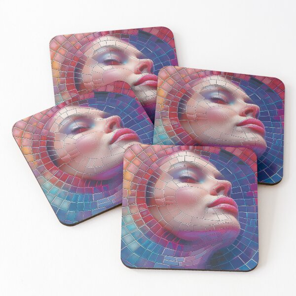 Item preview, Woman in mosaic designed and sold by KreaKat.