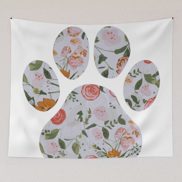 Item preview, floral paw designed and sold by kestey.