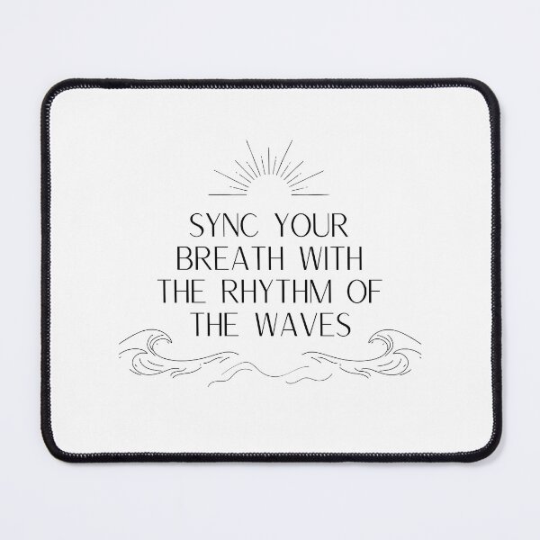Item preview, sync your breath with the rhythm of the waves designed and sold by Robrichcord.