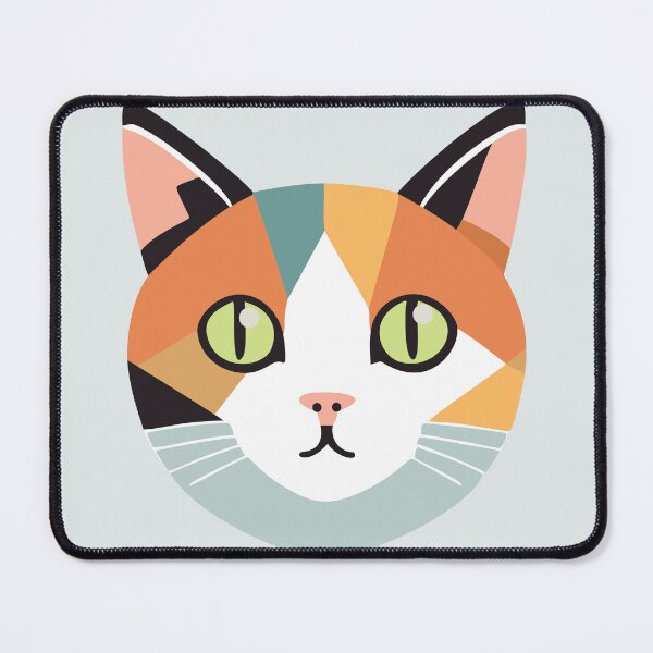 Item preview, Calico Mosaic Face designed and sold by larapontiff.