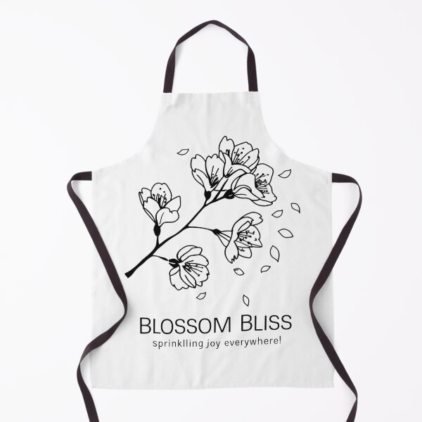 Item preview, Minimalist Black and White Cherry Blossom Art: Spreading Joy designed and sold by SplashTastic.