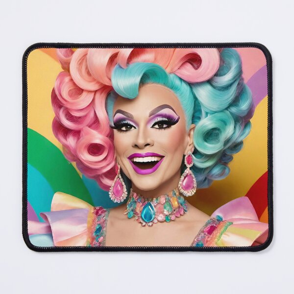 Item preview, drag queen arcoiris designed and sold by Steffani Lehmann.