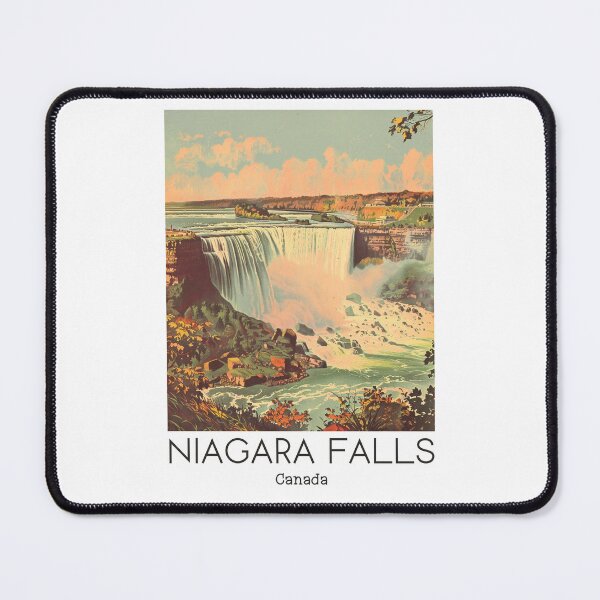 Item preview, A Vintage Travel Illustration of Niagara Falls - Canada  designed and sold by GoodOldVintage.