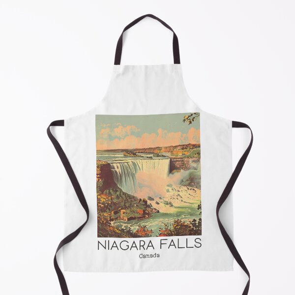Item preview, A Vintage Travel Illustration of Niagara Falls - Canada designed and sold by GoodOldVintage.
