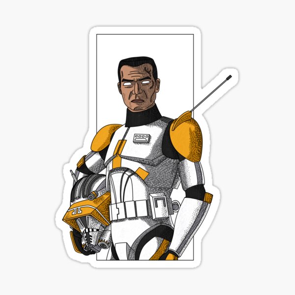Vista previa del artículo con la obra «Commander Cody (II)», diseñado y vendido por KevinRaw.