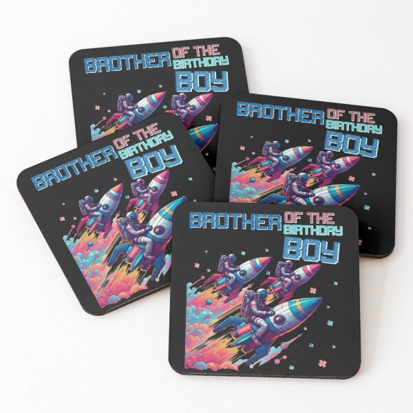 Item preview, Its my Brother of the Birthday Boy Space Astronaut Rocket designed and sold by MTRBSK11.
