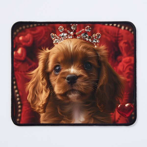 Item preview, Majestic Puppy: Enchanted Elegance designed and sold by AI-Only Creations.