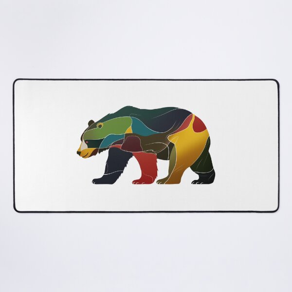 Item preview, Abstract art bear animal 1 designed and sold by Nayfa.
