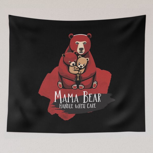 Item preview, Mama Bear: Handle with Care, great gift for Mother's Day. designed and sold by RedGhostDesign.
