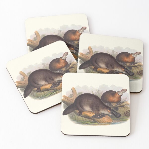 Item preview, Animals Of Australia The Duck Billed Platypus designed and sold by JoolyA.
