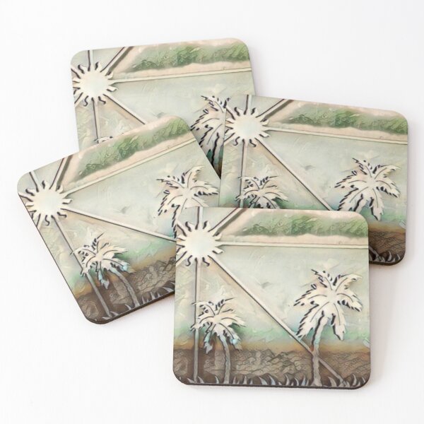 Item preview, Sun And Palm Trees designed and sold by pinkyjainpan.