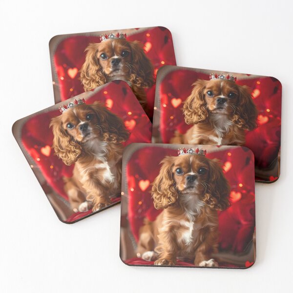 Item preview, Regal Charm: Puppy's Portrait designed and sold by AI-Only Creations.