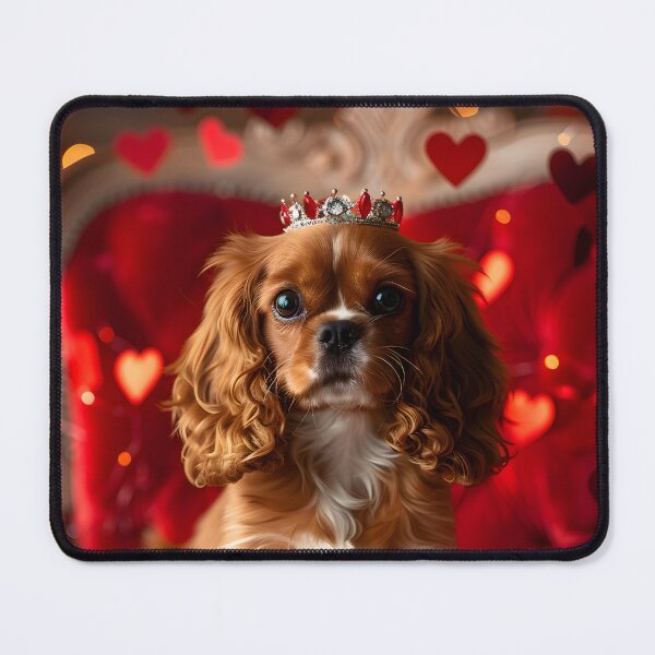 Item preview, Regal Charm: Puppy's Portrait designed and sold by AI-Only Creations.