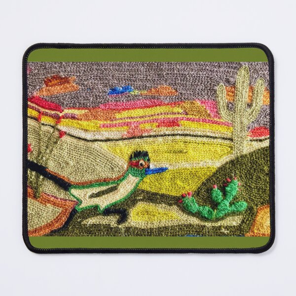 Item preview, Vintage Crewel Embroidery - 'Arizona' designed and sold by Nikki Fortuin Arts & Crafts.