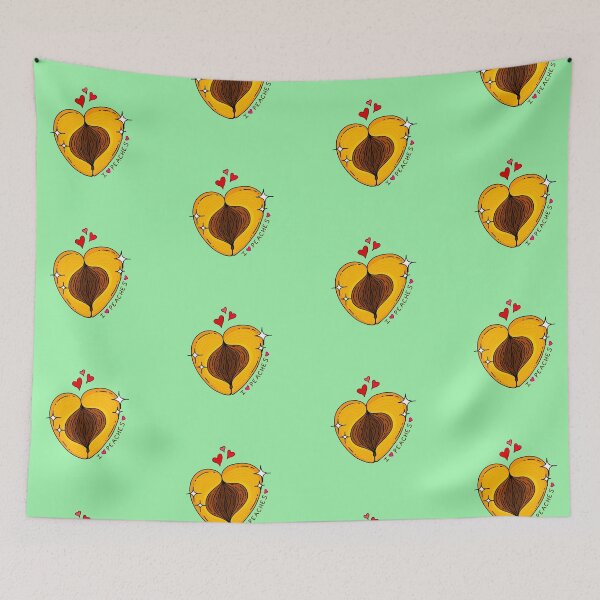 Item preview, I Love Peaches 1 designed and sold by SpaceDiver-001.