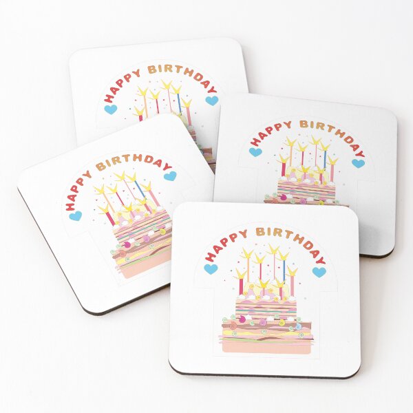 Item preview, Happy Birthday Cake, cute cake designed and sold by mykkonn.