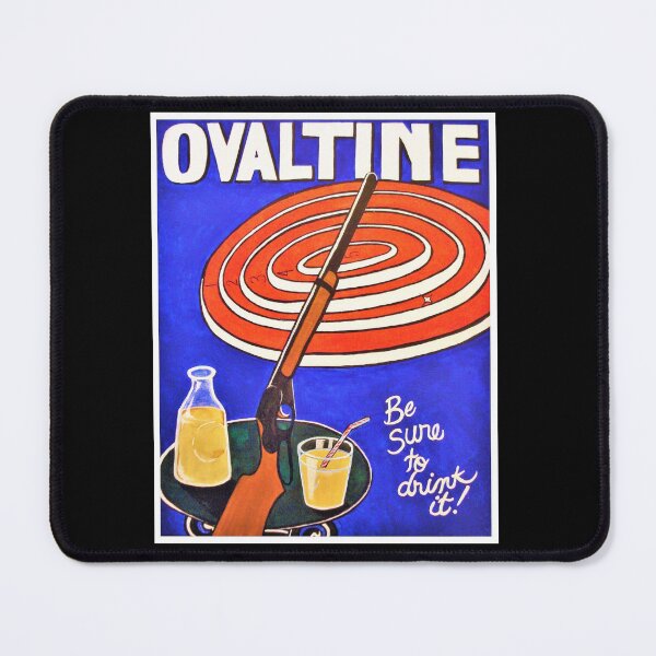 Item preview, Be Sure to Drink Your Ovaltine designed and sold by Red Roach Art.