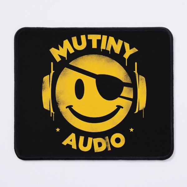 Item preview, Mutiny Audio Grunge Smiley designed and sold by mutinyaudio.