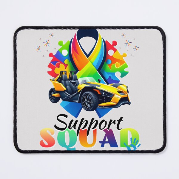 Item preview, Polaris Slingshot Autism Support Squad Colorful Graphic designed and sold by boujeedrpc.