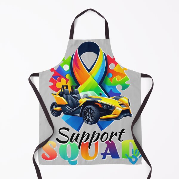 Item preview, Polaris Slingshot Autism Support Squad Colorful Graphic designed and sold by boujeedrpc.