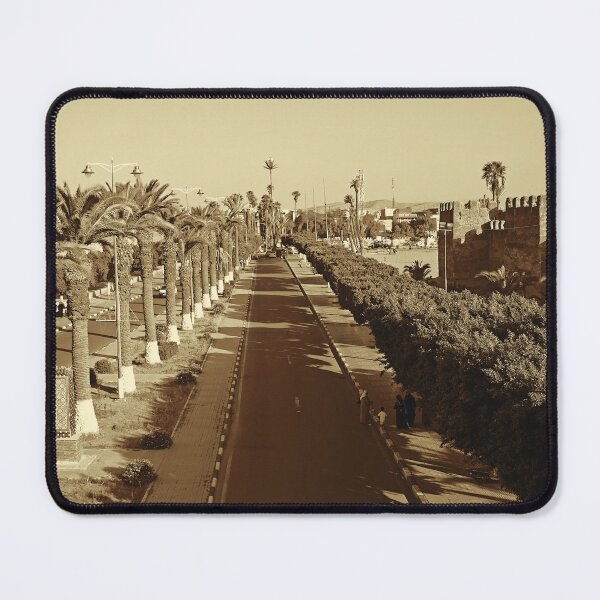 Item preview, Avenue Moulay Rachid and Taroudant city walls, sepia designed and sold by paulboizot.