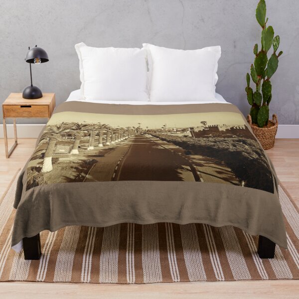 Item preview, Avenue Moulay Rachid and Taroudant city walls, sepia designed and sold by paulboizot.