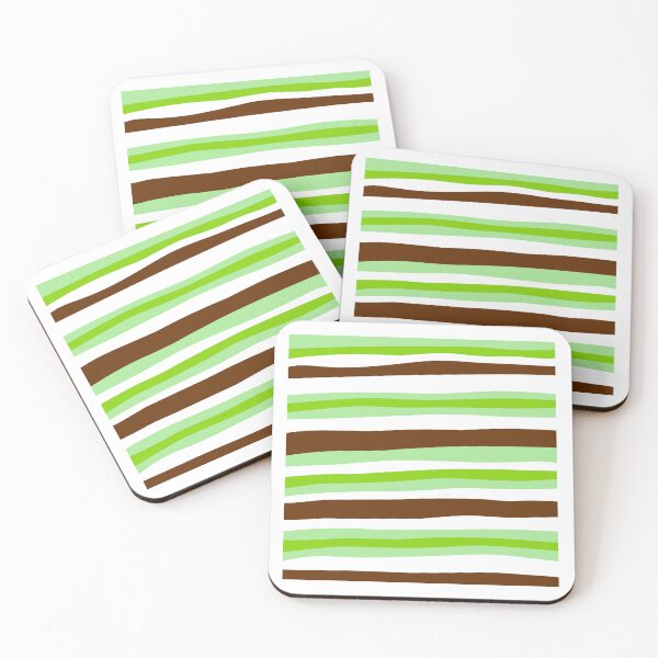 Item preview,  Mint Chocolate Strips Lines  designed and sold by Moyanana.