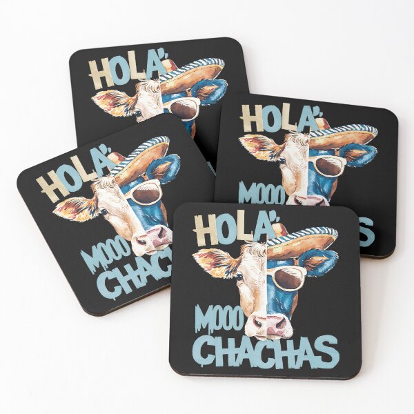 Item preview, HOLA MOO CHACHAS - MUCHACHO MUCHACHA COW CINCO DE MAYO 2 designed and sold by justyna-s28.