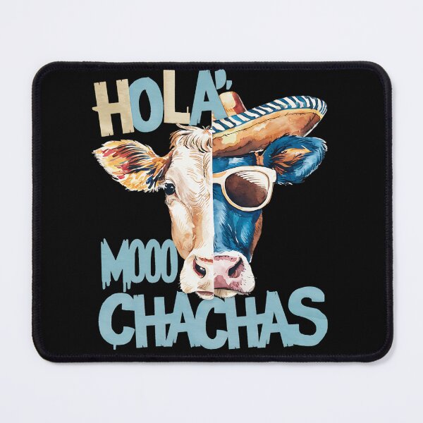 Item preview, HOLA MOO CHACHAS - MUCHACHO MUCHACHA COW CINCO DE MAYO 2 designed and sold by justyna-s28.
