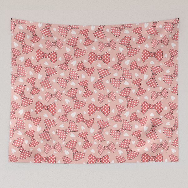 Item preview, Cute Red Heart Bow Ties designed and sold by CreativeDraws42.