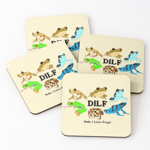 Item preview, Dude, I love frogs! designed and sold by RadDadArt.