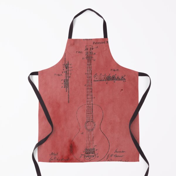 Item preview, Vintage Rose Guitar Patent designed and sold by JoolyA.