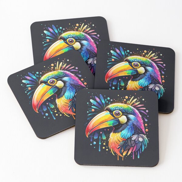Item preview, Neon Toucan Bird designed and sold by Gabriela McDaniel.