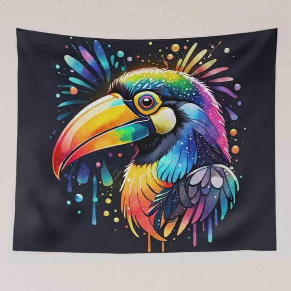 Item preview, Neon Toucan Bird designed and sold by Gabriela McDaniel.
