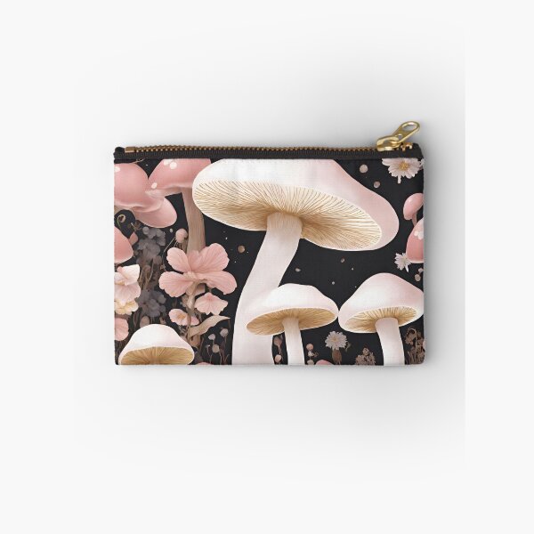 Item preview, Forest of Pink Alien Mushrooms 2 designed and sold by coguflores.