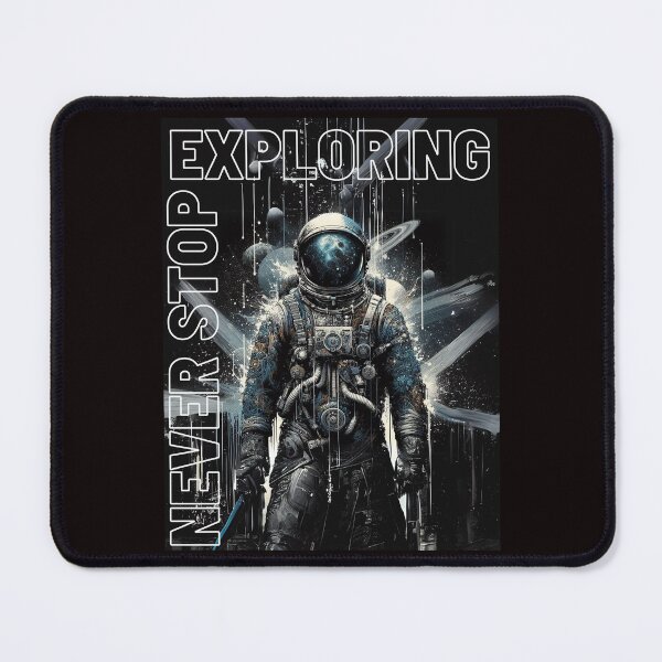 Item preview, Astronaut - Never stop exploring designed and sold by PosiPrints.