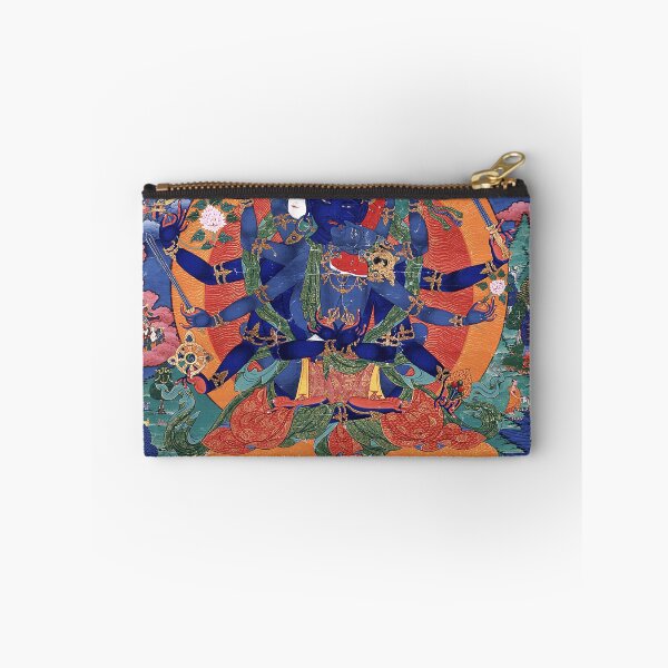 Item preview, Mandala 194 Guhyasamaja Buddhist Deity Akshobhyavajra 1600s designed and sold by GuyBlank.
