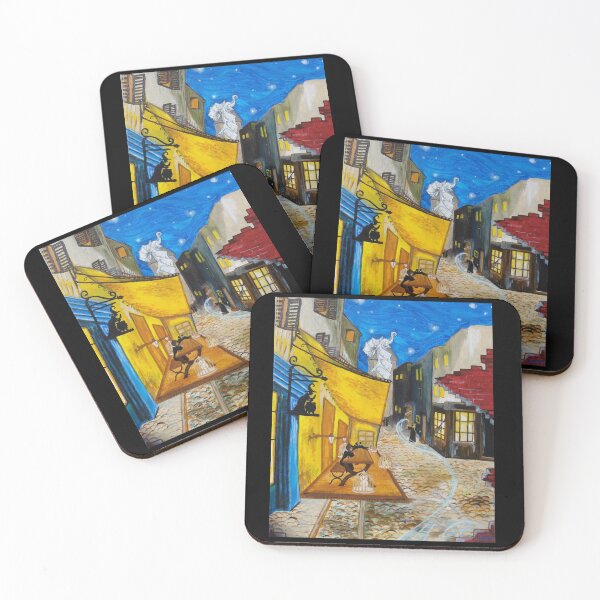 Item preview, Cauldron Terrace at Night  designed and sold by Red Roach Art.