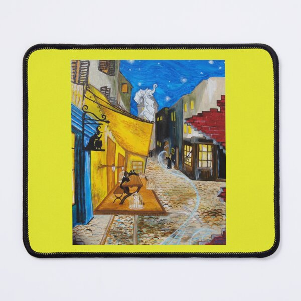 Item preview, Cauldron Terrace at Night designed and sold by Red Roach Art.